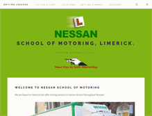 Tablet Screenshot of nessan.ie